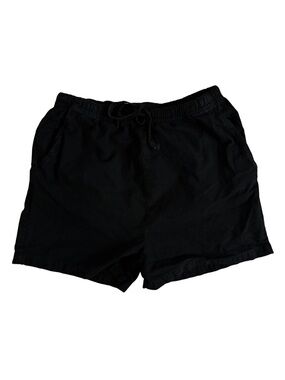 Body Basic 90’s Classic Black Drawstring Casual Shorts